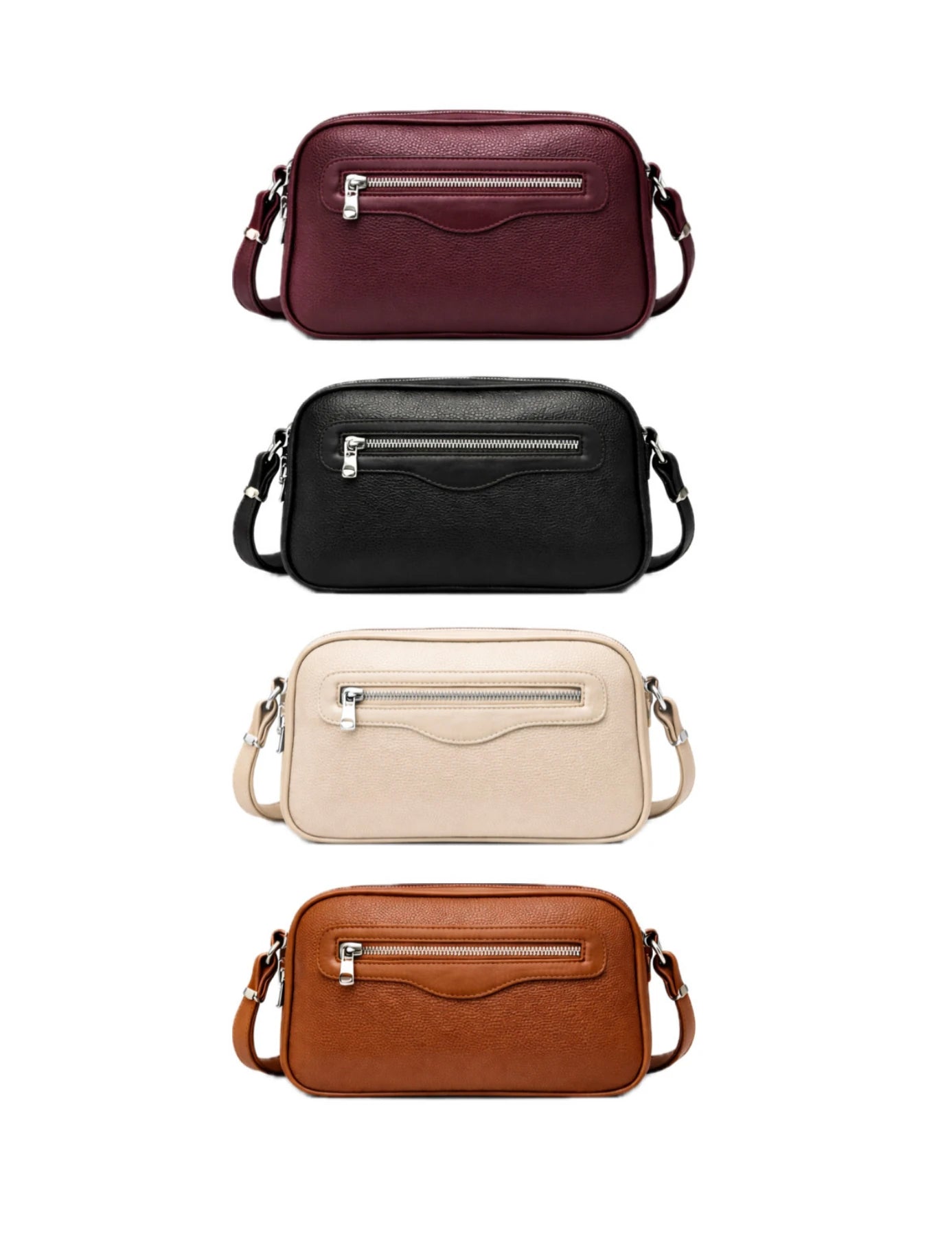 Peri Çapraz Askılı Mini Çanta Siyah Renk