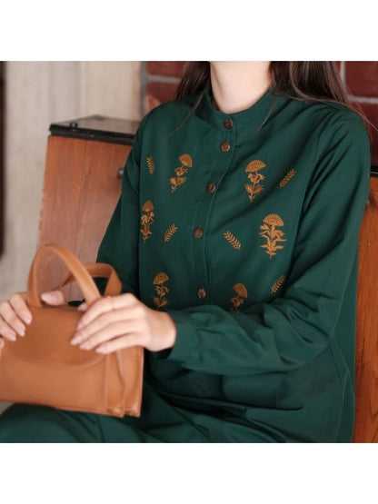 Moroccan Tunik Yeşil