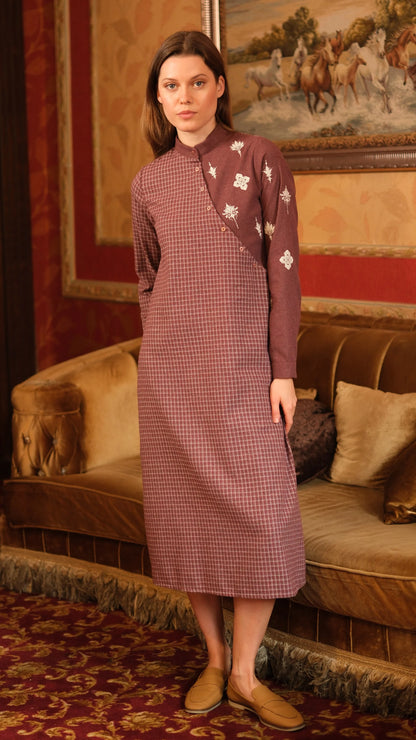 Lora Tunik Bordo