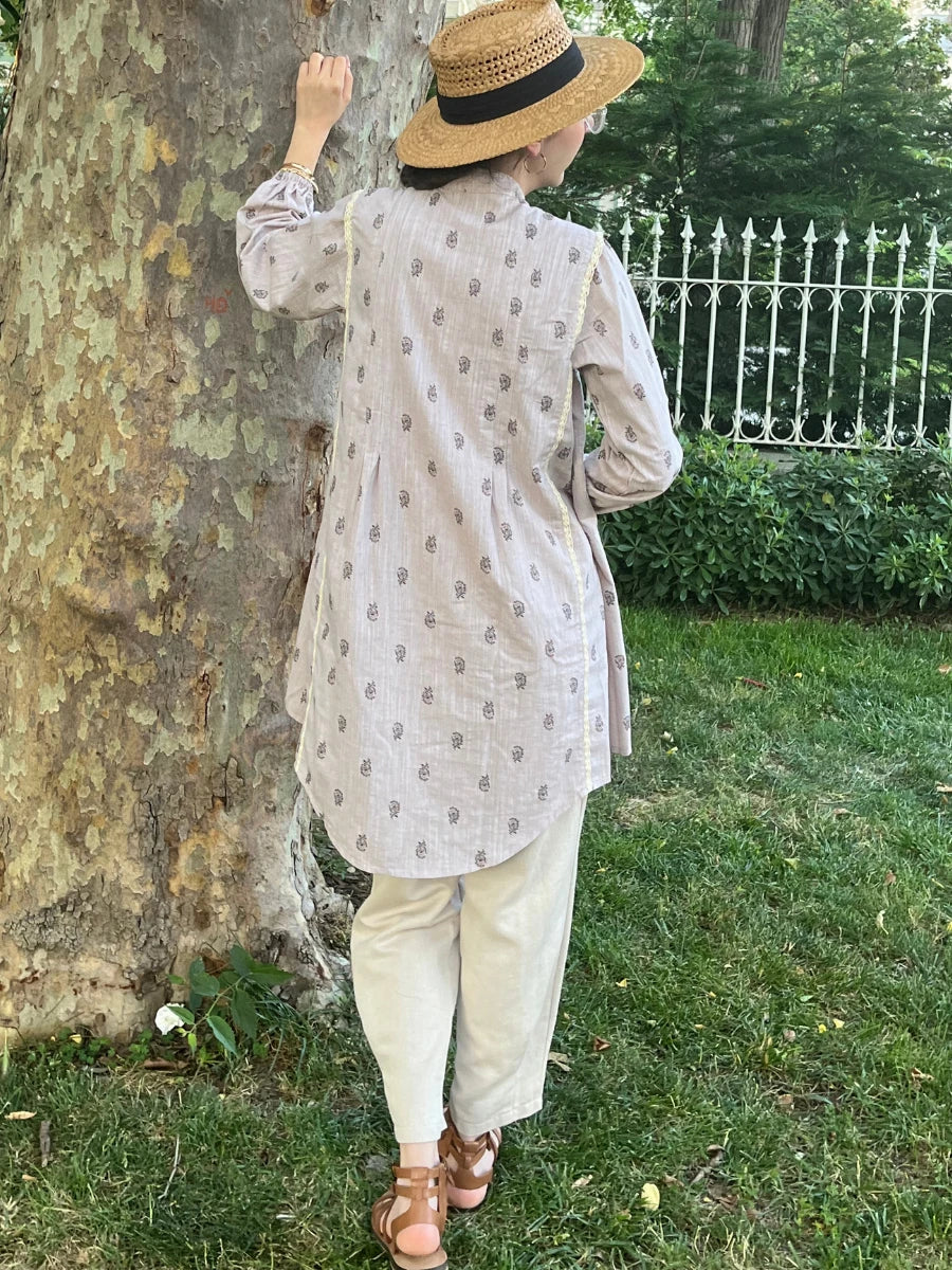 Tılsım Tunik/Gömlek Bej