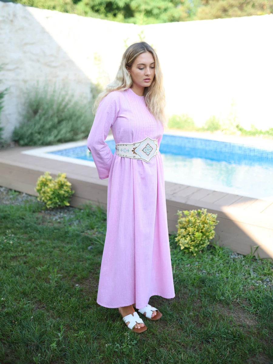 Yankı Elbise Pembe