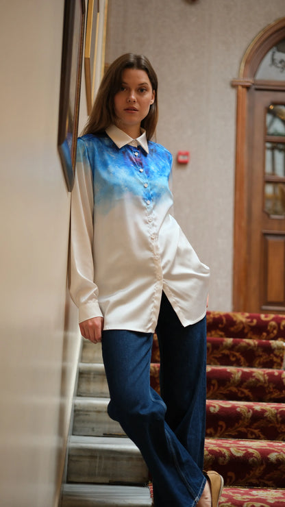 Venüs Saten Gömlek