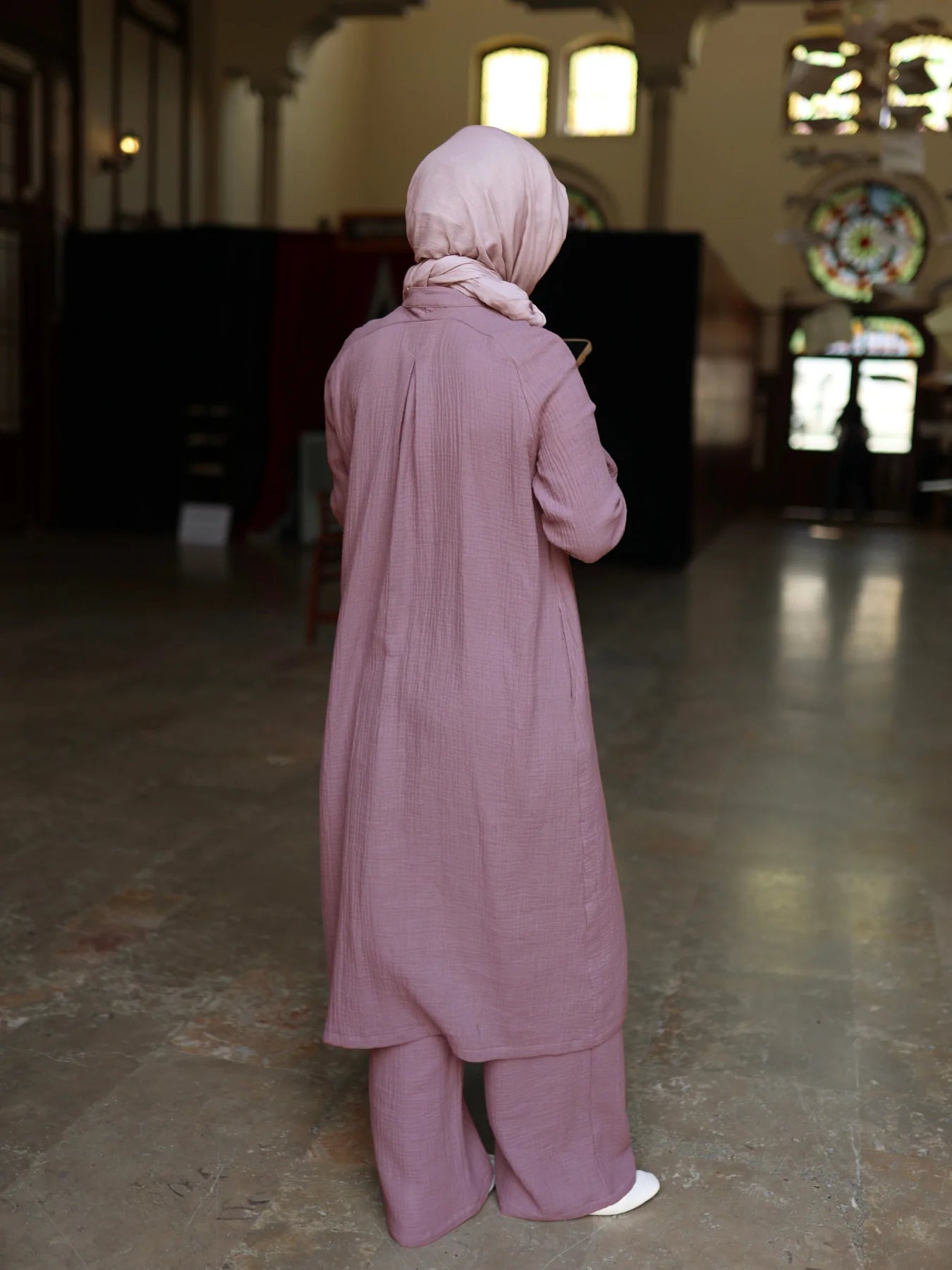 Elegan Takım Gül Kurusu