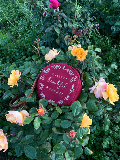 Beautiful Yuvarlak Kırmızı Çanta