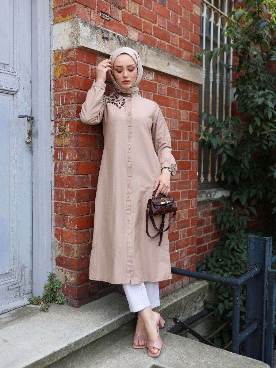 Layla Tunik Bej