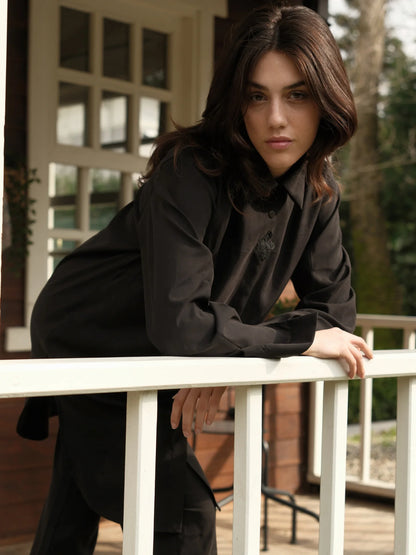 Tensel Kumaş Takım Siyah