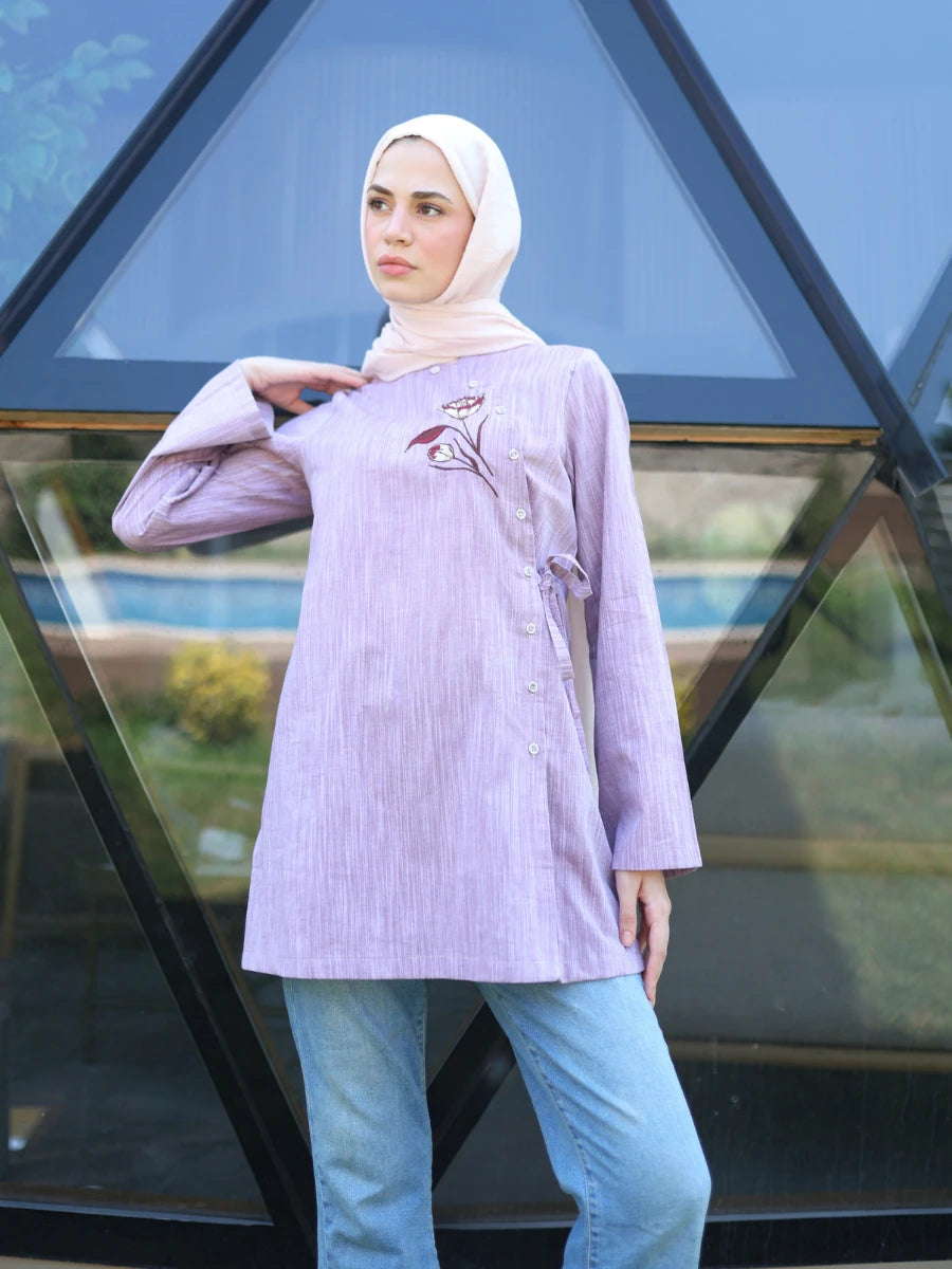 Lalem Tunik Gül Kurusu