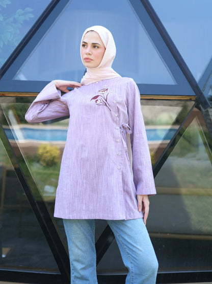 Lalem Tunik Gül Kurusu