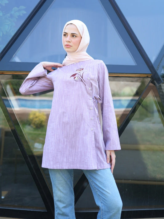 Lalem Tunik Gül Kurusu