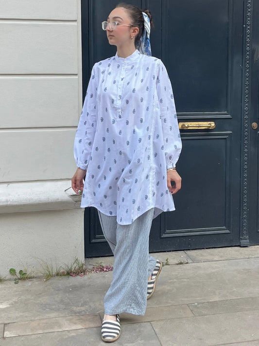 Tılsım Tunik/Gömlek Beyaz