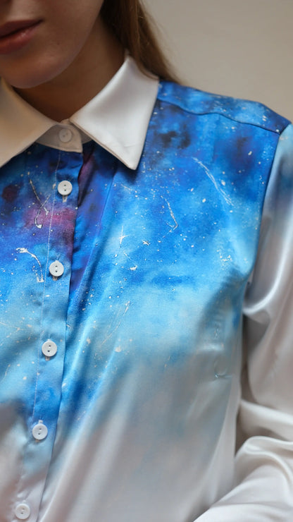 Venüs Saten Gömlek