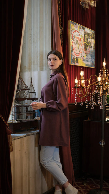 Magnolia Gömlek/Tunik Bordo