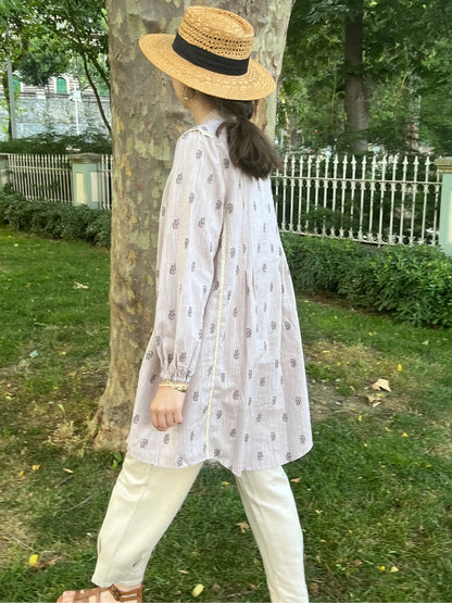 Tılsım Tunik/Gömlek Bej