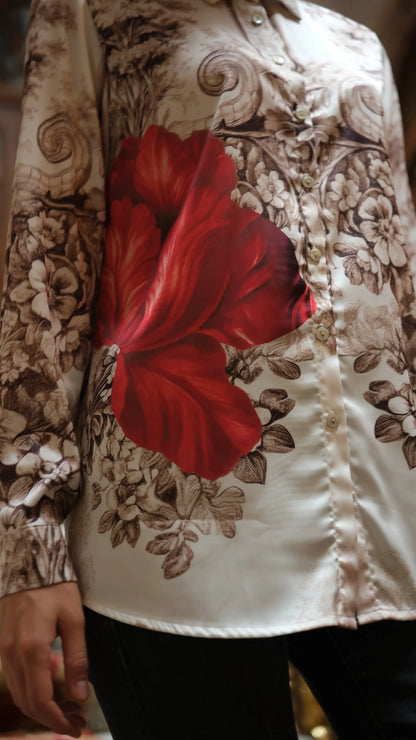 Carmen Saten Gömlek