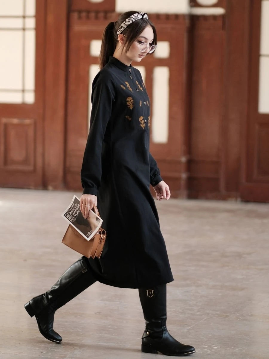 Moroccan Tunik Siyah
