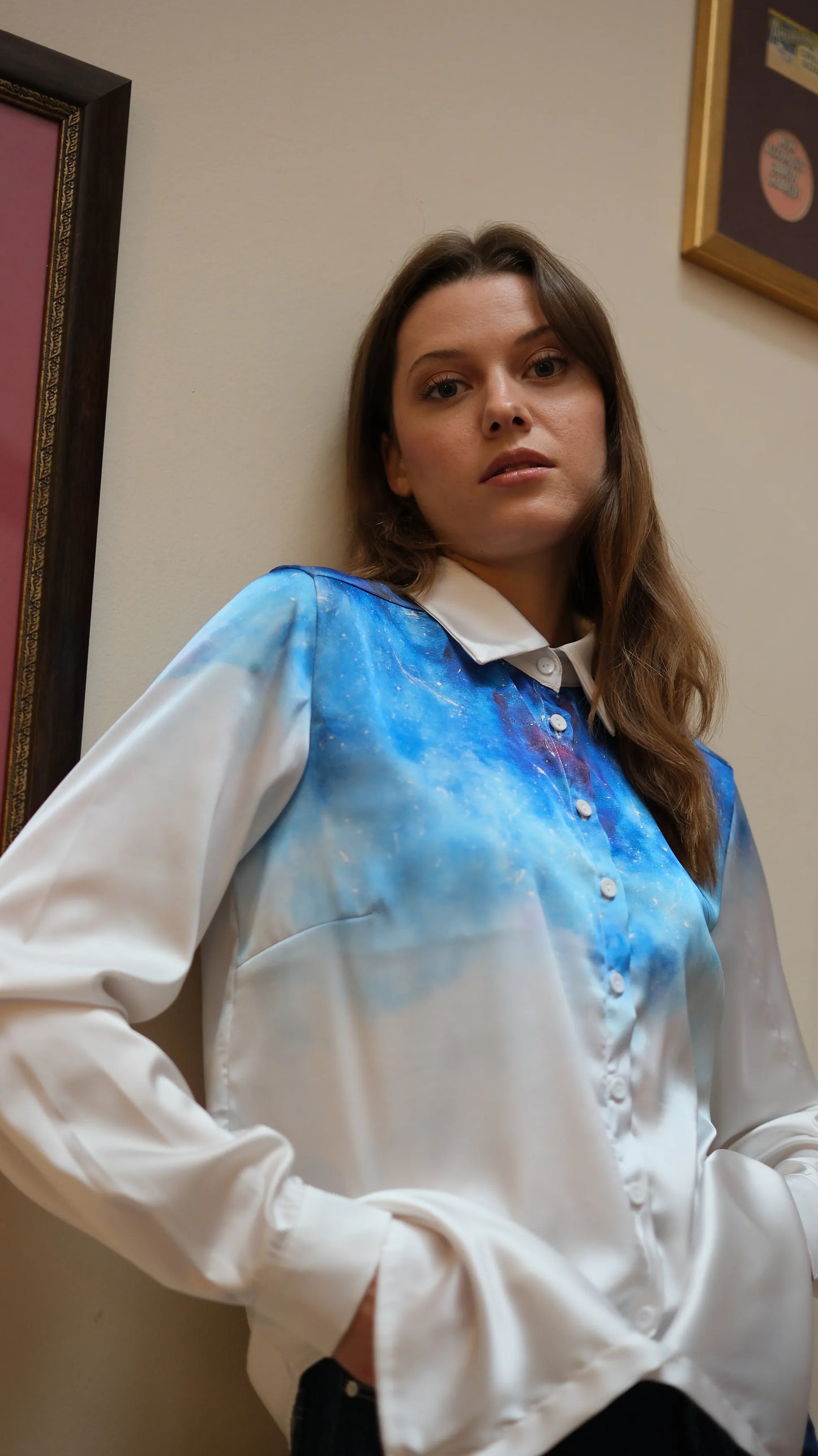 Venüs Saten Gömlek