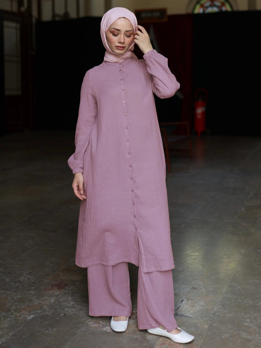 Elegan Takım Gül Kurusu