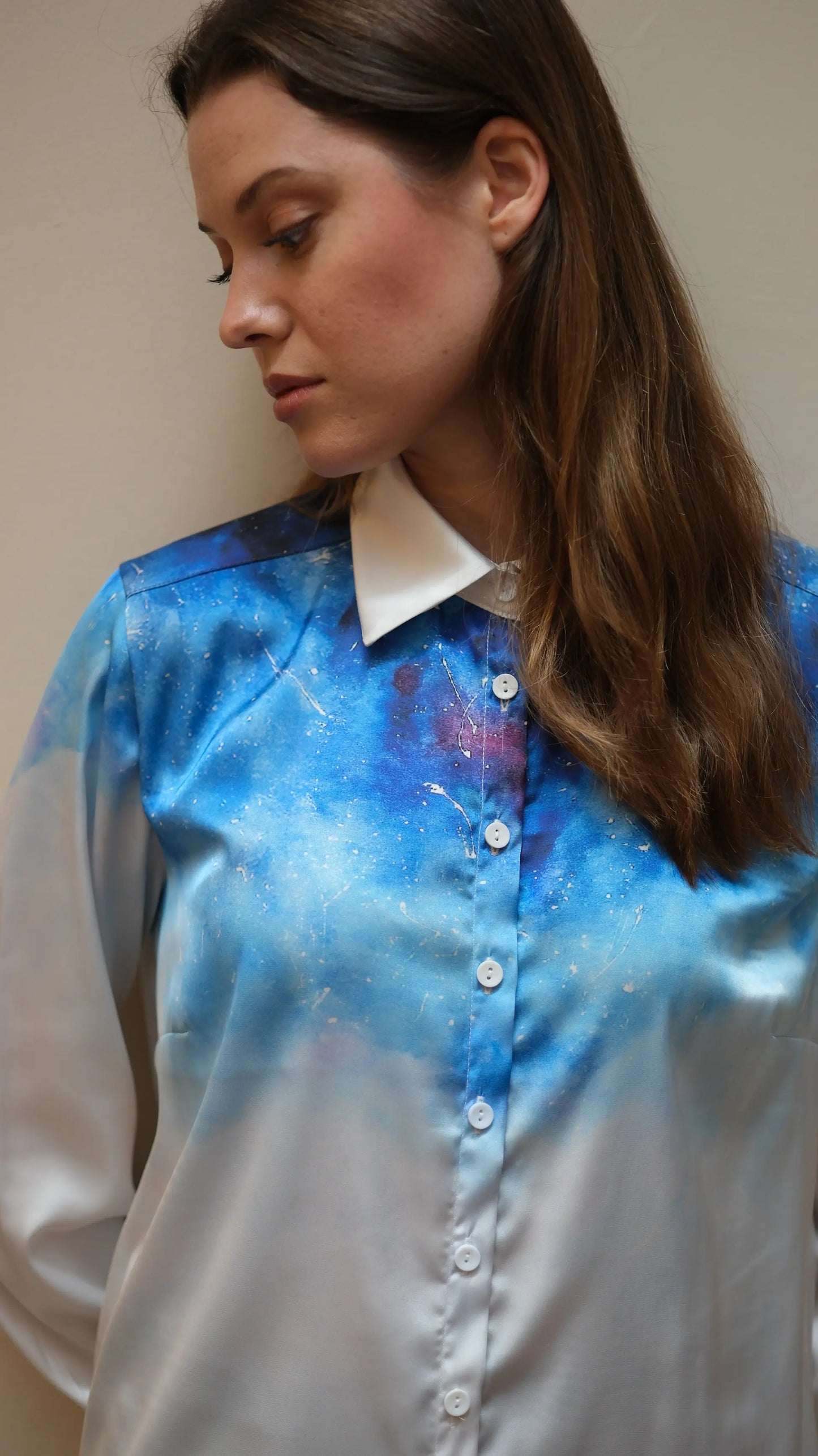 Venüs Saten Gömlek