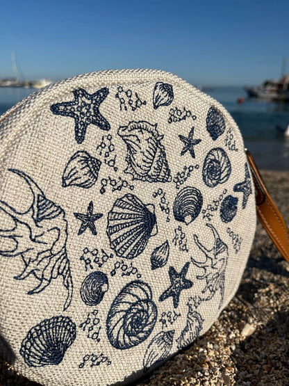 Deniz Yıldızı Yuvarlak Çanta