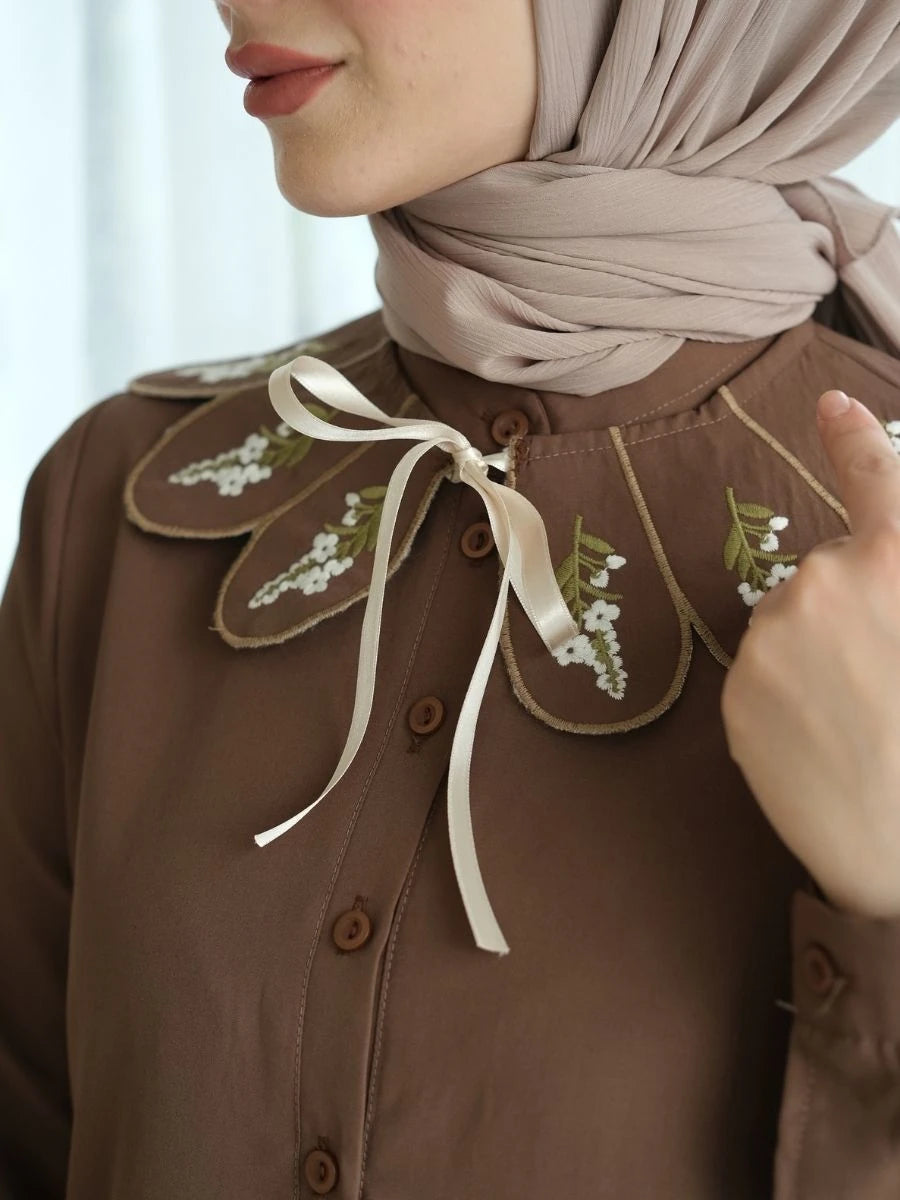 Lavanta Tunik Kahverengi