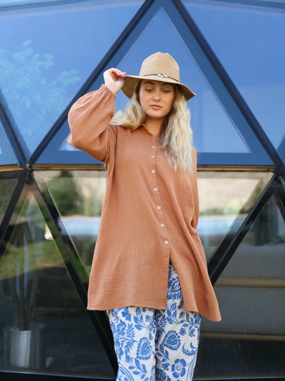 Müslin Gömlek Kiremit