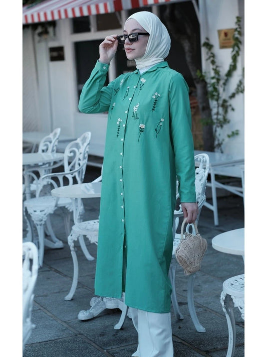Demet Tunik Yeşil