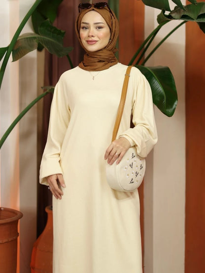 Viskon Selanik Triko Ekru