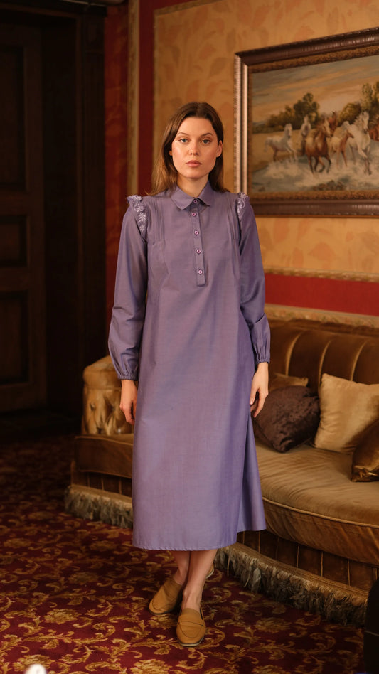 Nehir Tunik Mor