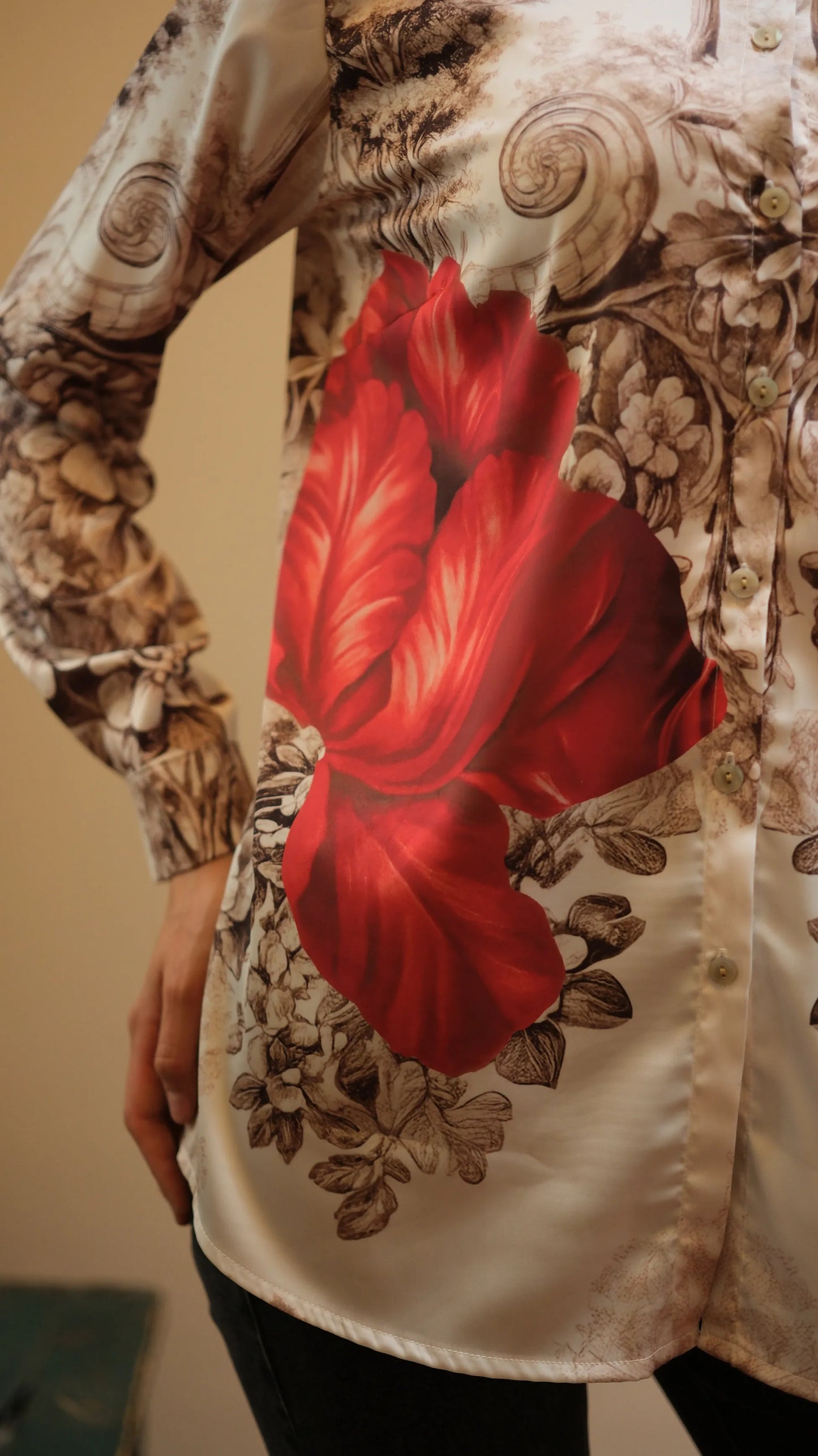 Carmen Saten Gömlek